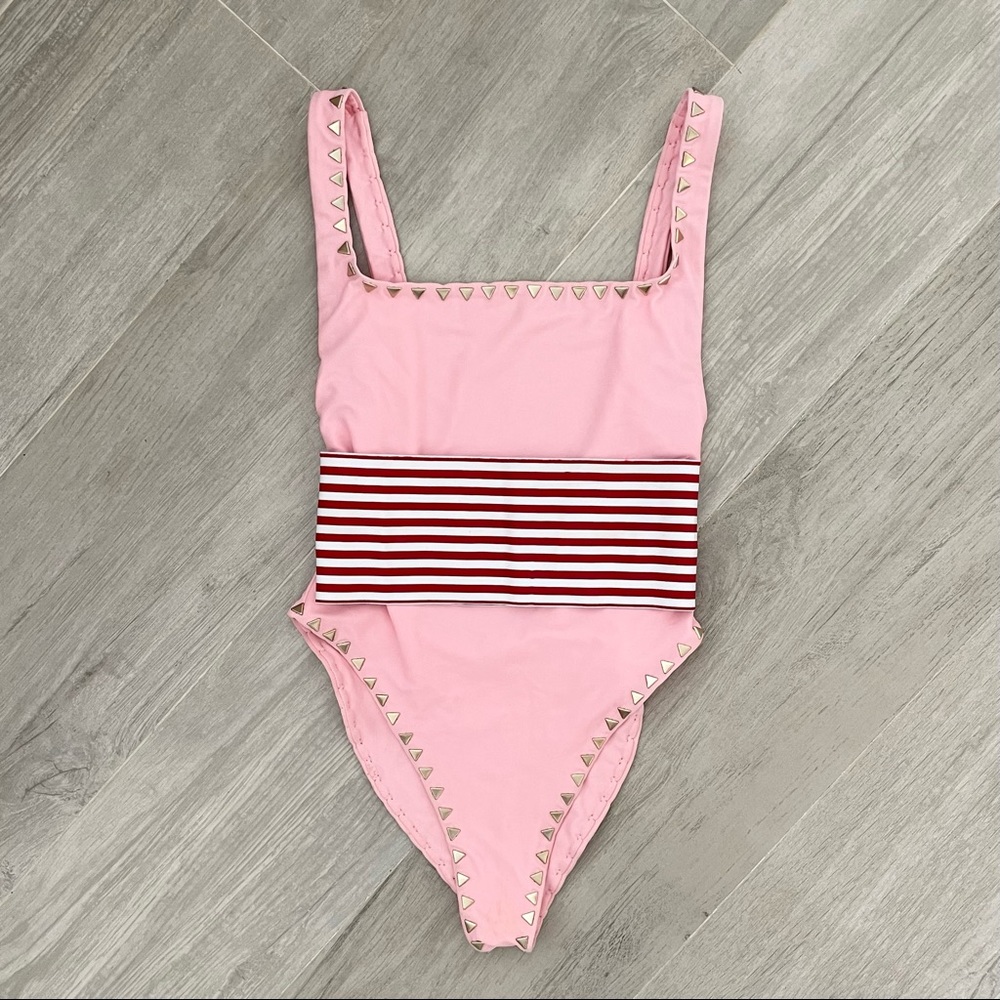 SAME Los Angeles pink one piece